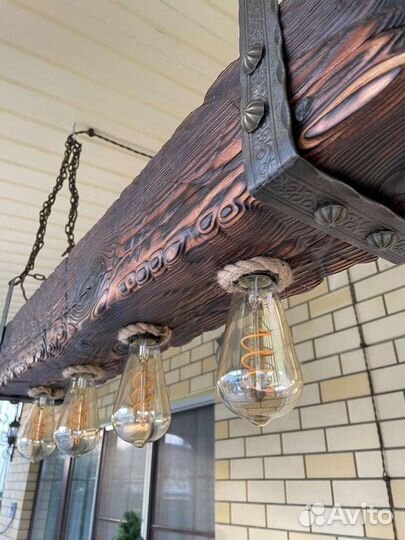 Люстра лофт для баров и ресторанов