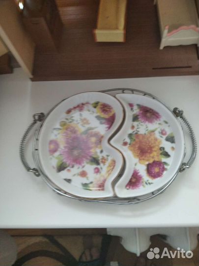 Менажница фарфор