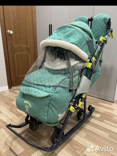 Санки коляска ника 7 3