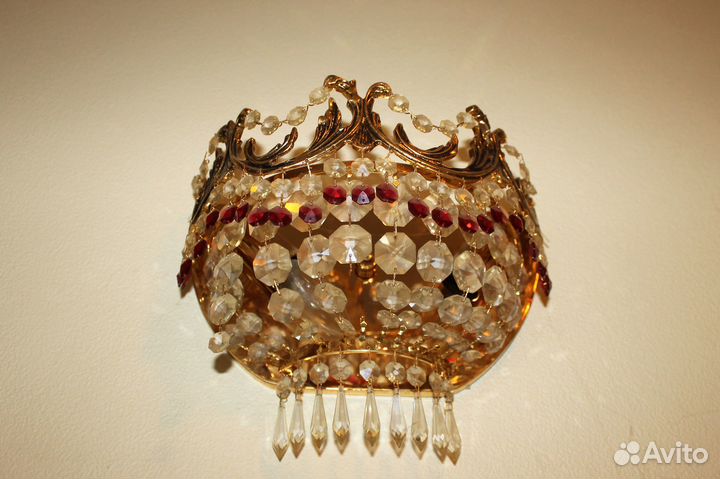 Бра и люстра Богемия