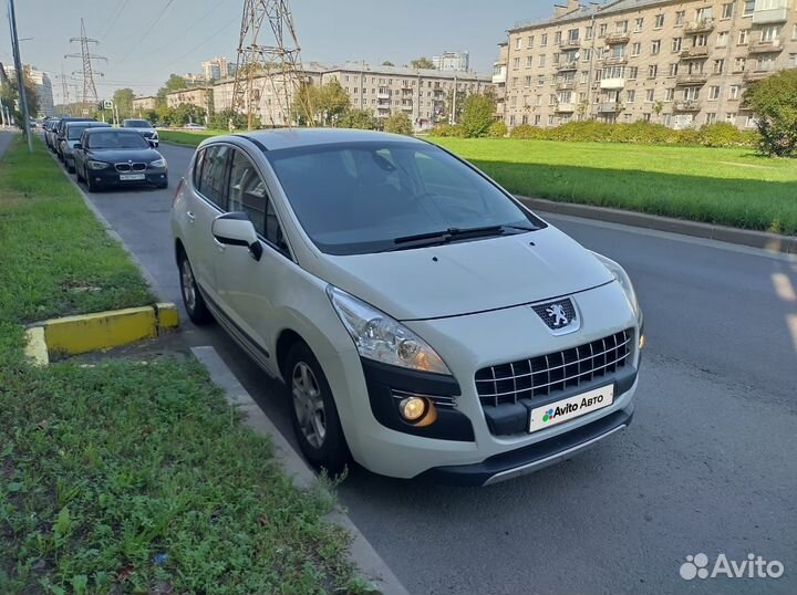 Peugeot 3008 1.6 AT, 2011, 175 000 км