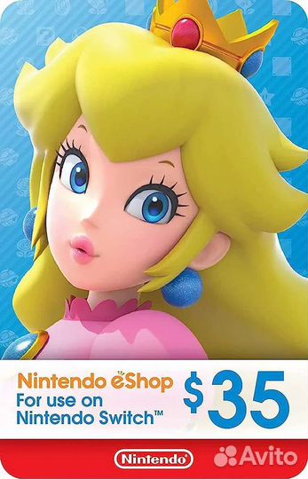 Карты пополнения Nintendo eshop EUR, USD, PLN, GBP