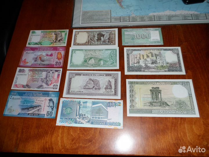 Азиатские банкноты