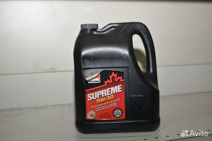 Масло petro-canada supreme 5W-30 4л полу-синт