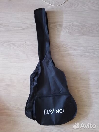 Чехол гитары 7/8 davinci новый с карманом