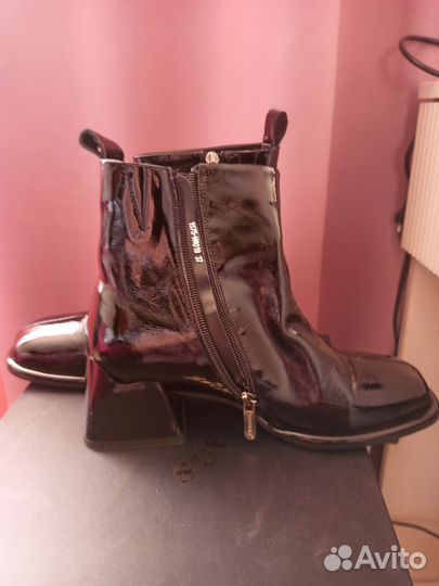 Ботинки женские, натуральная кожа,38 размер