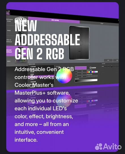 Корпус cooler master H500M