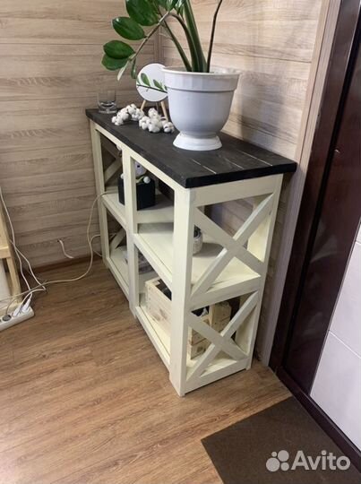 Консоль в прихожую в стиле лофт