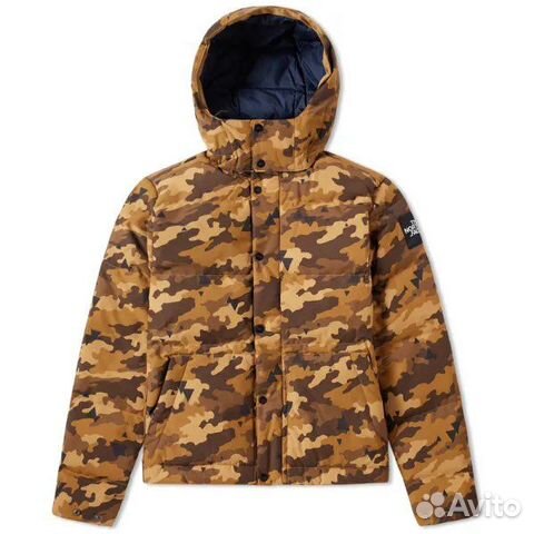 THE north face BOX canyon jacket dijon brown camo