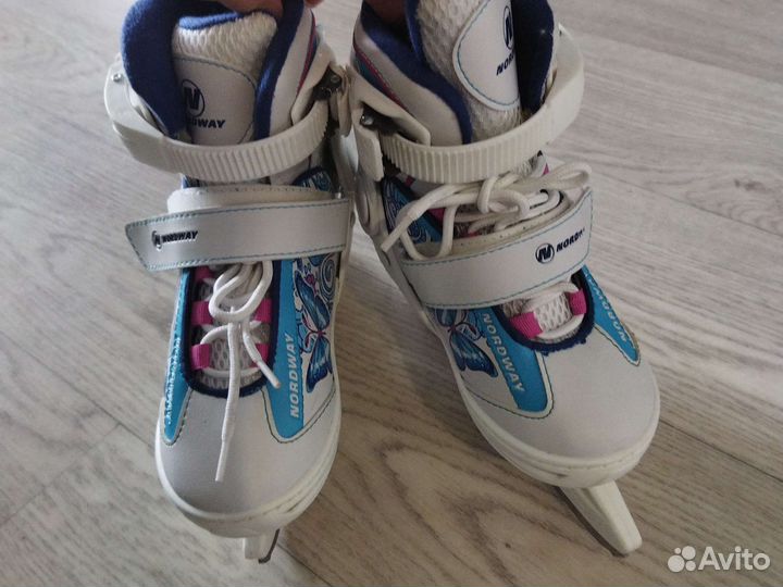 Детские раздвижные коньки