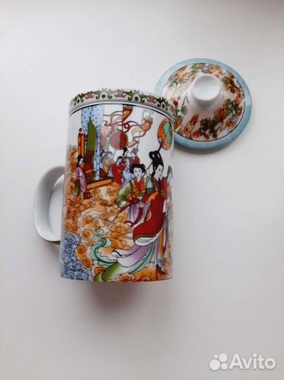 Кружка для заваривания чая и трав