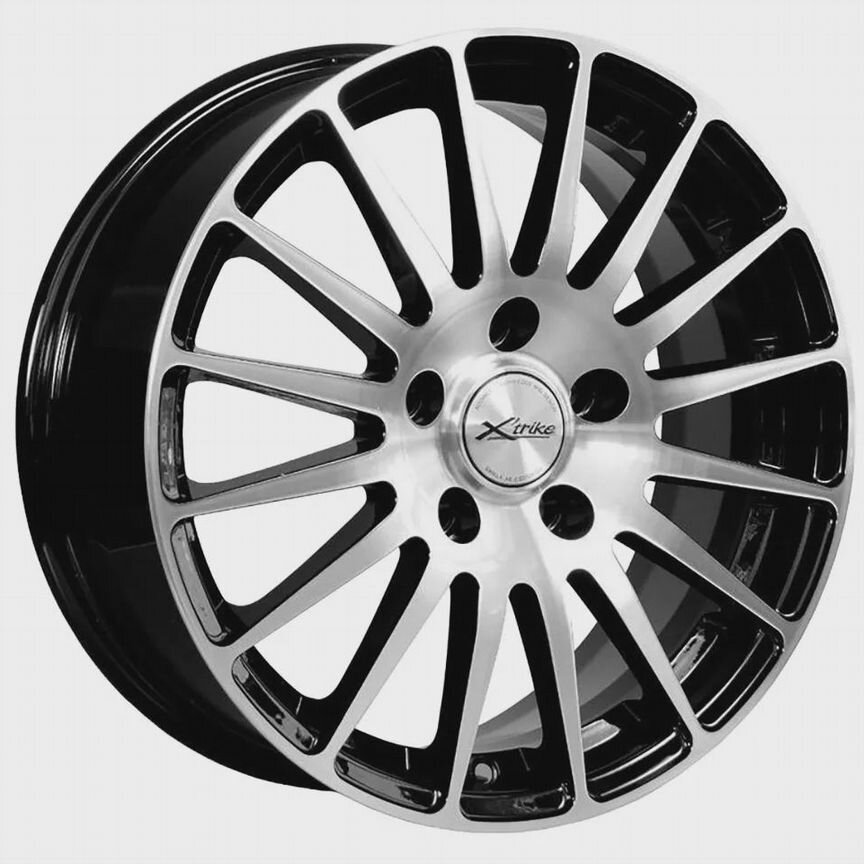 Диски X'trike X-128 6.5x16 5x114.3 ET45 D60.1 BK/FP