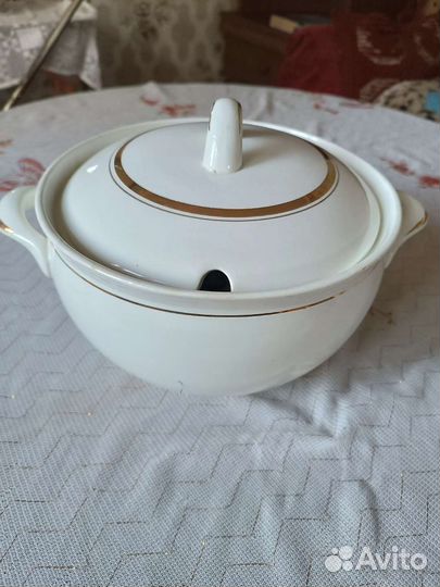 Посуда зик, СССР, супница, селедочница, соусник