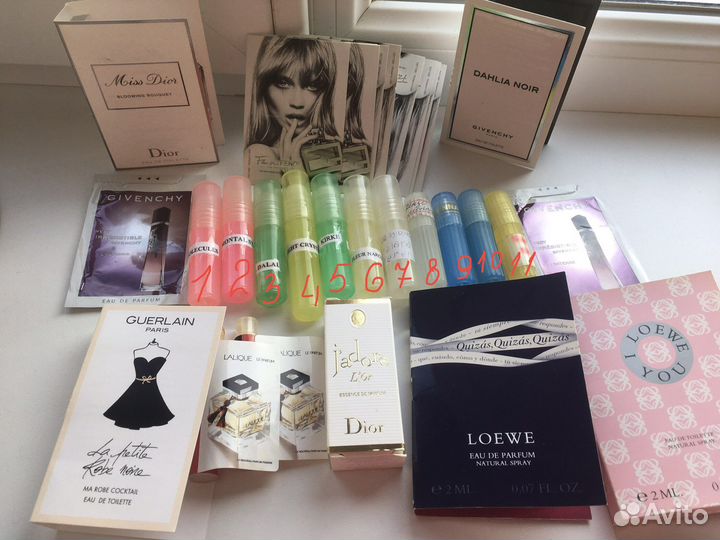 Духи масляные, семплы, пробники