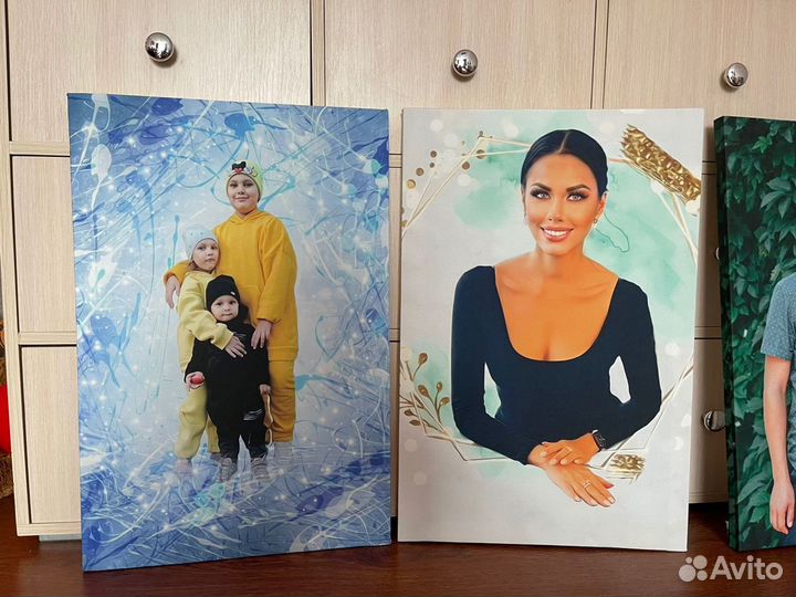 Портрет на холсте по фото