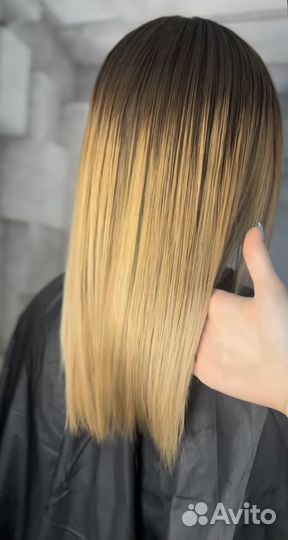 Кератин ботокс волос