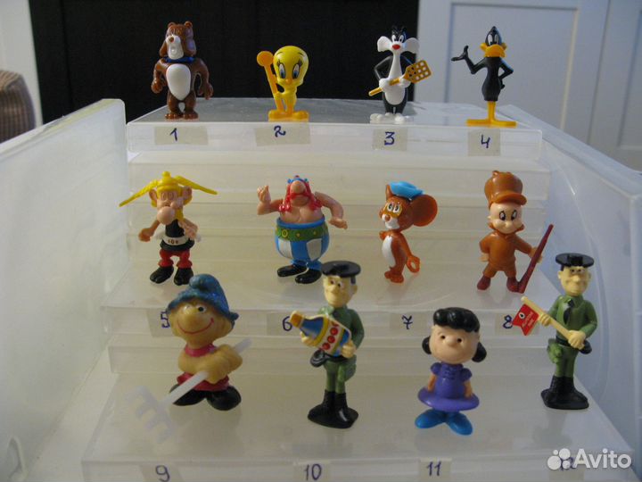 Игрушки Киндер сюрприз 90х