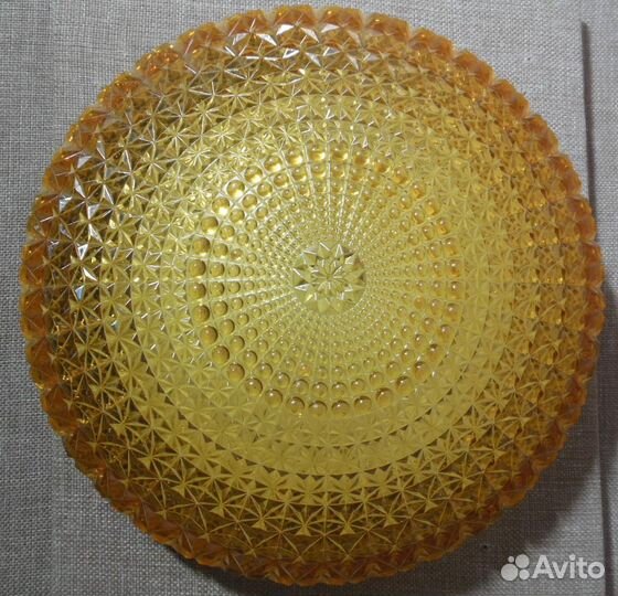 Люстра Потолочная модерн - 90008/1 янтарный