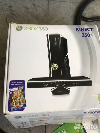 Xbox 360S с kinect (непрошитый)