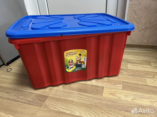 Ящик для игрушек на колесах