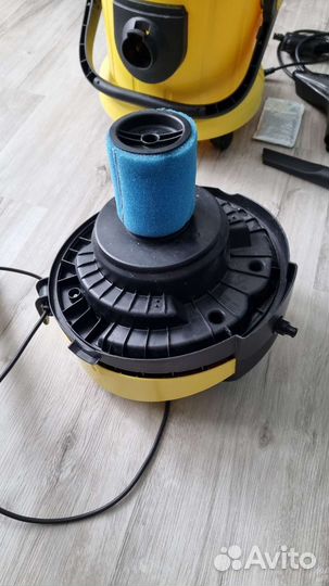 Пылесос karcher SE 4001, желтый