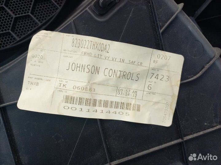 Обшивка двери передней правой Kia Optima 3 TF 2.0