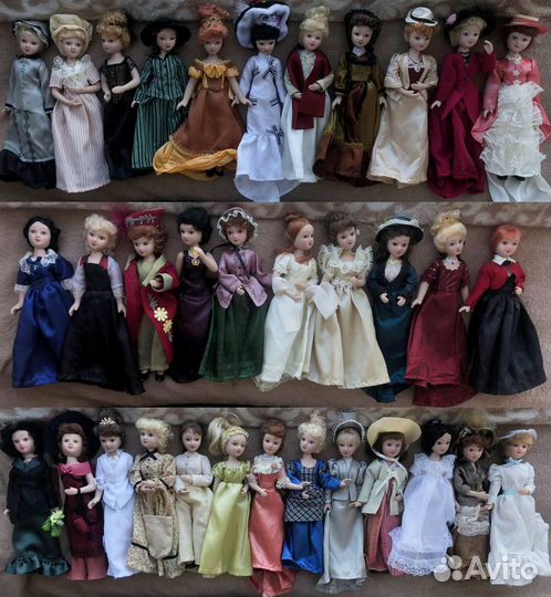 Коллекция кукол «Дамы эпохи»