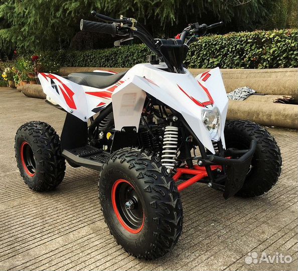 Детский квадроцикл бензиновый motax gekkon 90 cc