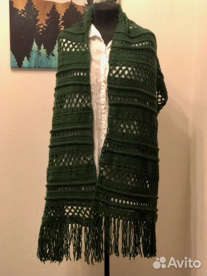 Палантин ручной работы