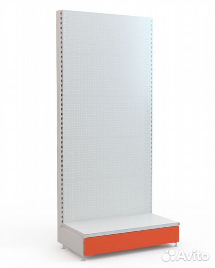 Торговый стеллаж перфорированный 1950*600*400