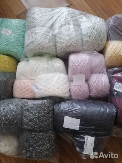 Пряжа для вязания пакетом