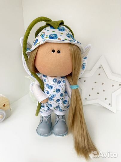 Интерьерная кукла ручной работы