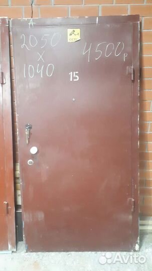 Дверь металлическая входная