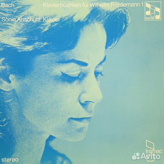 Винтаж - bach: klavierbuchlein FUR wilhelm friedem