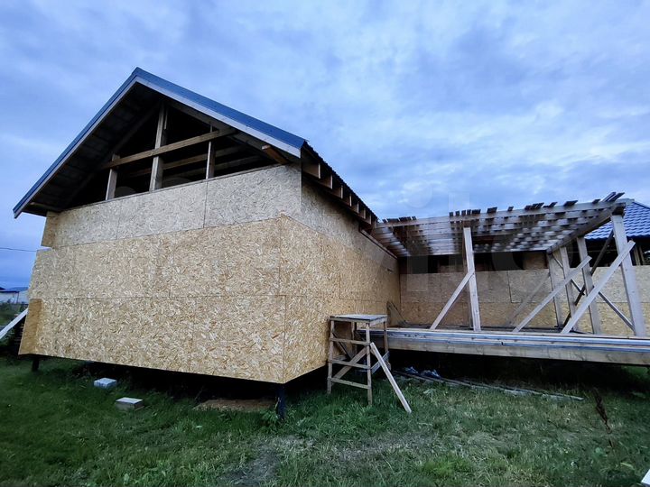 Дом 187 м² на участке 13,6 сот.