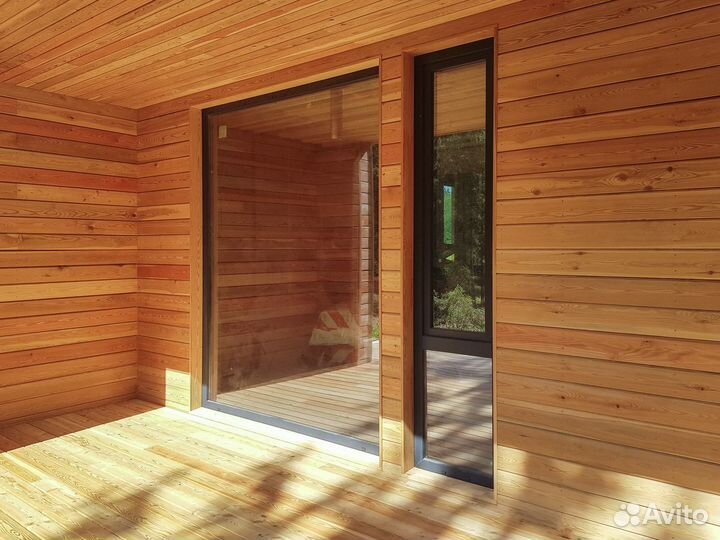 Панорамные окна под ключ. Оконные порталы