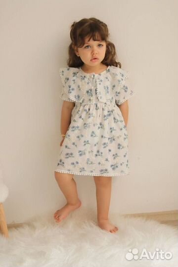 Платье летнее для девочки Zara 104 128