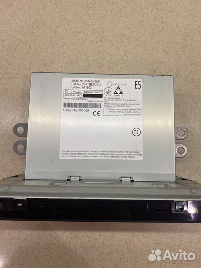 Штатная магнитола на Тойота Рав4 50