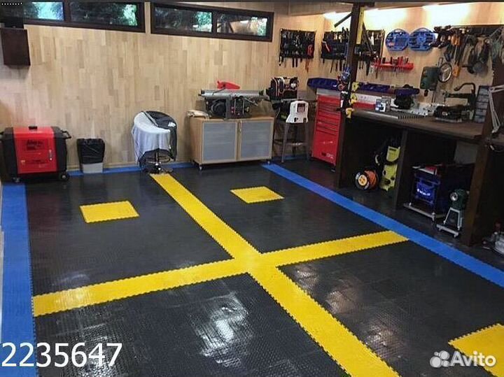 Напольное покрытие для гаража
