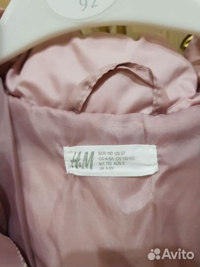 110 Куртка для девочки H&M