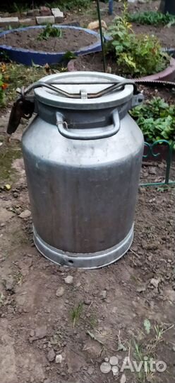 Фляга алюминиевая бу 40л