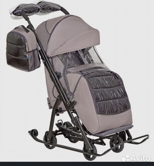 Детские санки коляска