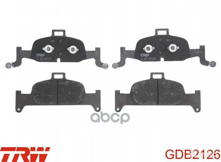 GDB2126 колодки дисковые передние Audi A4/A5/Q