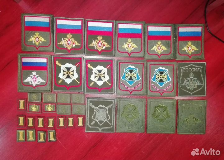 Шевроны, аксельбант, ремень парадный вс РФ