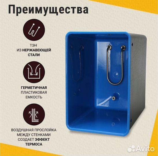 Элвин Водонагреватель накопительный эвбо-20/1,25
