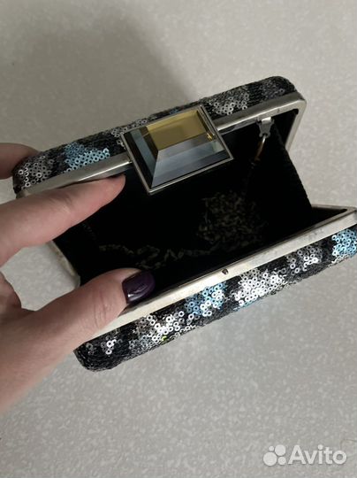 Сумочка-клатч с пайетками marina galanti