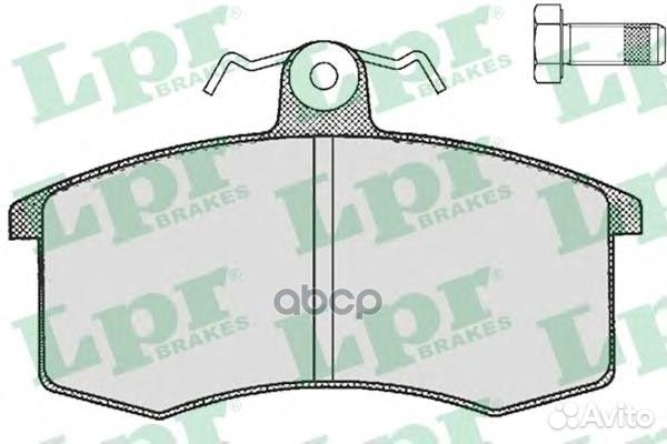 Колодки тормозные ваз 2108/2109/21099 передние