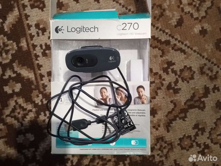 Веб камера Logitech c270 HD webcam