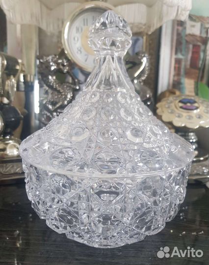 Ваза хрустальная Германия