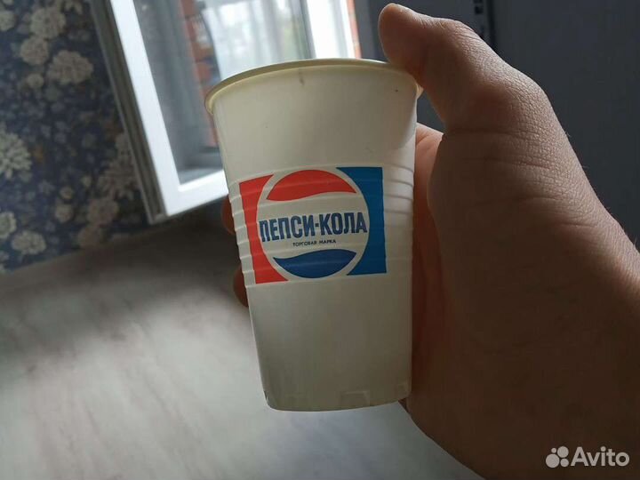 Стаканчик пепси кола СССР